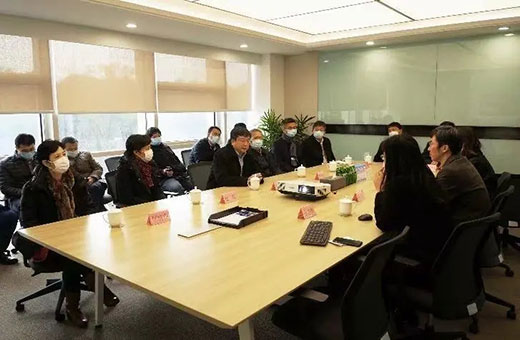 上海市副市长陈群一行莅临上G环球官方网站集团视察调研