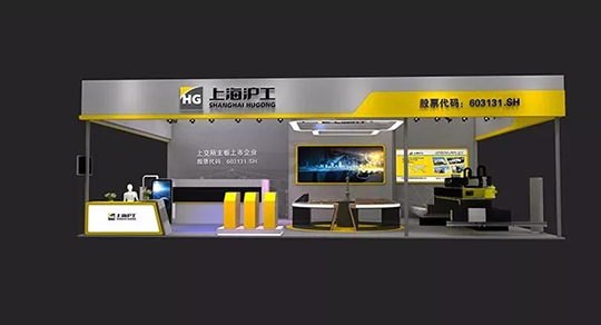 UG环球官方网站2018重庆立嘉国际智能装备展览会展位效果图